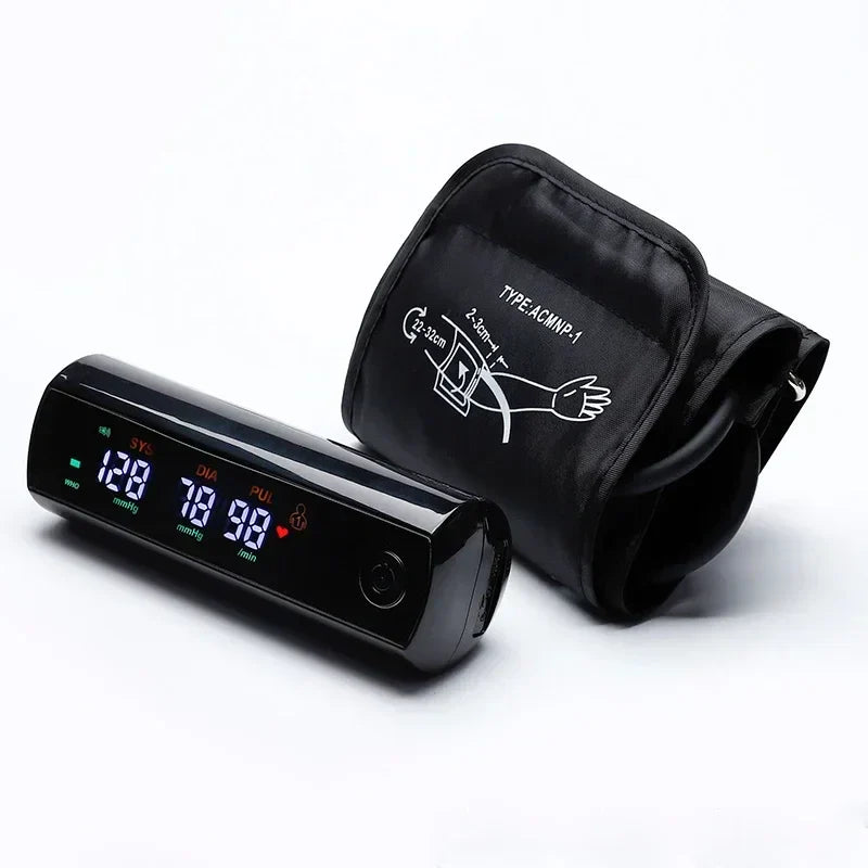 Norvo | Oppladbar LCD Arm Blodtrykkmonitor med Taleprogram – VitalScan