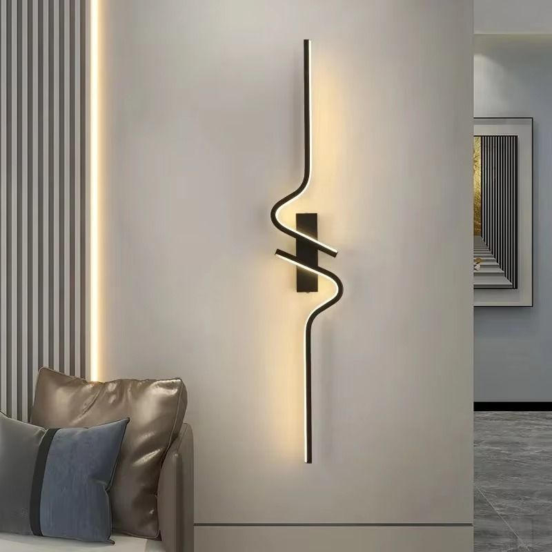 Norvo | Elegant LED Vegglampe - Minimalist Indoor Lighting for Living Spaces