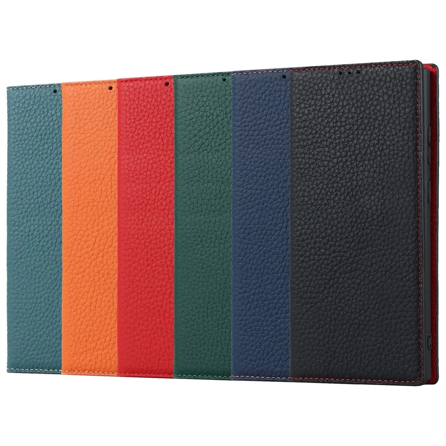 ekte lær lommebokdeksel for Samsung Galaxy S23 Ultra Norvo