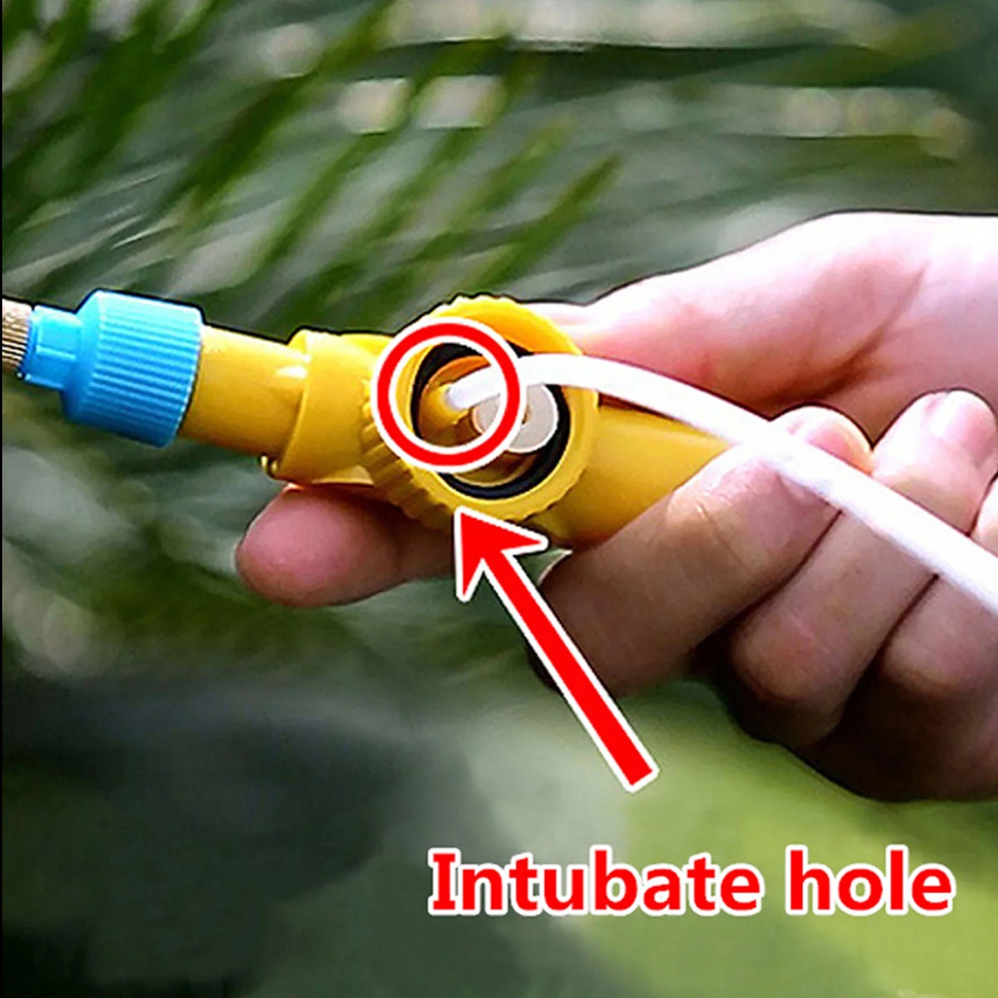 Norvo | Justerbar Spray Flaske Luftpumpe – Kompakt, Lett Hage Sprøyter