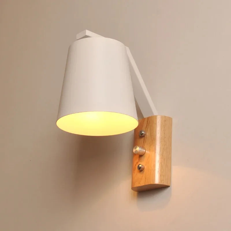 WoodGlow Light – LED Vegglampe for Soverom Norvo