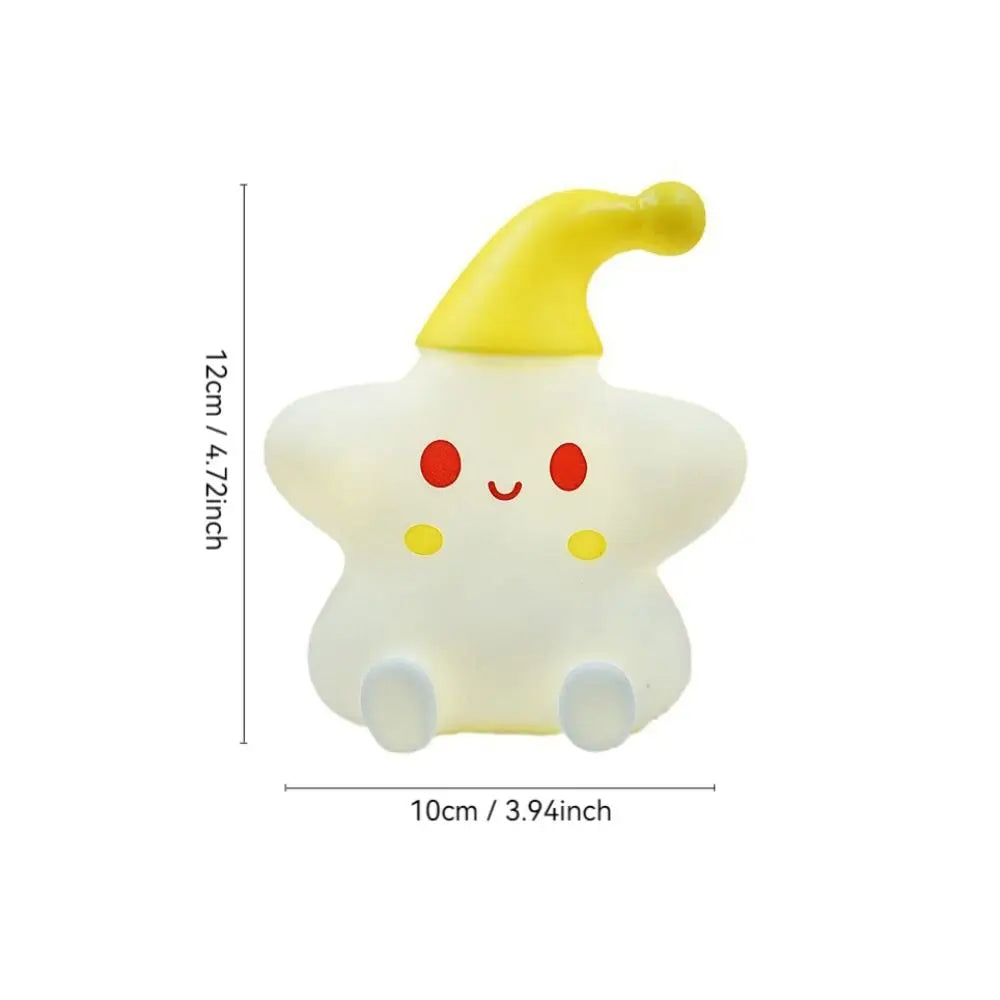 Norvo | Glad Liten Stjerne LED Silikon Nattlampe