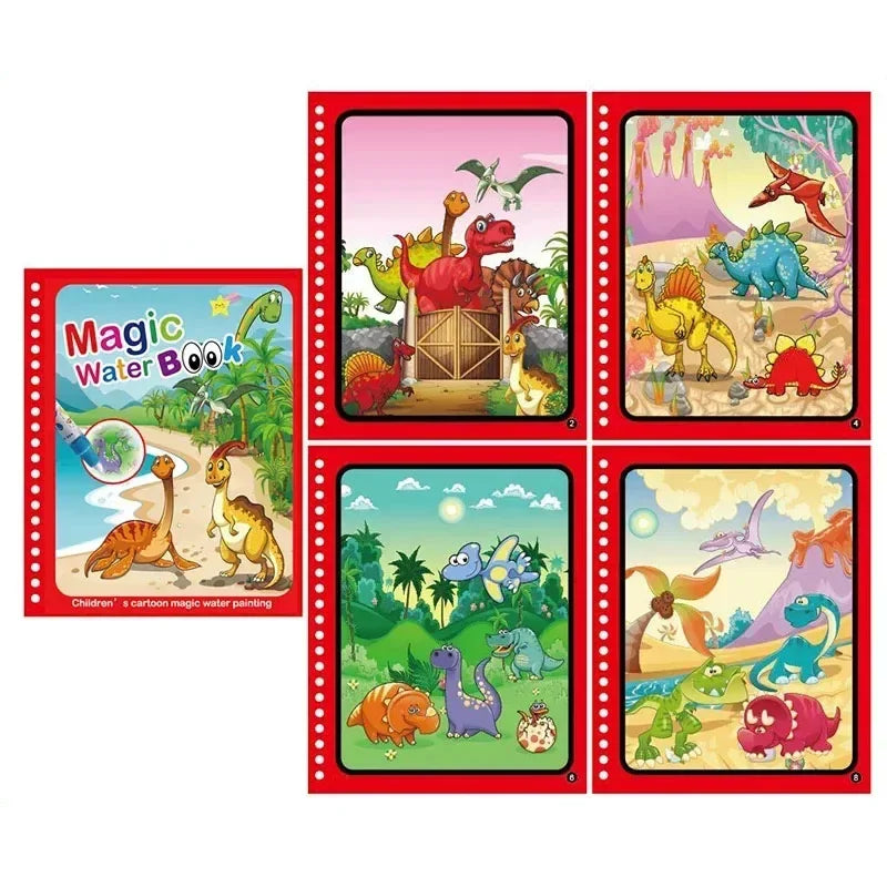 Norvo | Barn Gjenbrukbar Vann Malebok