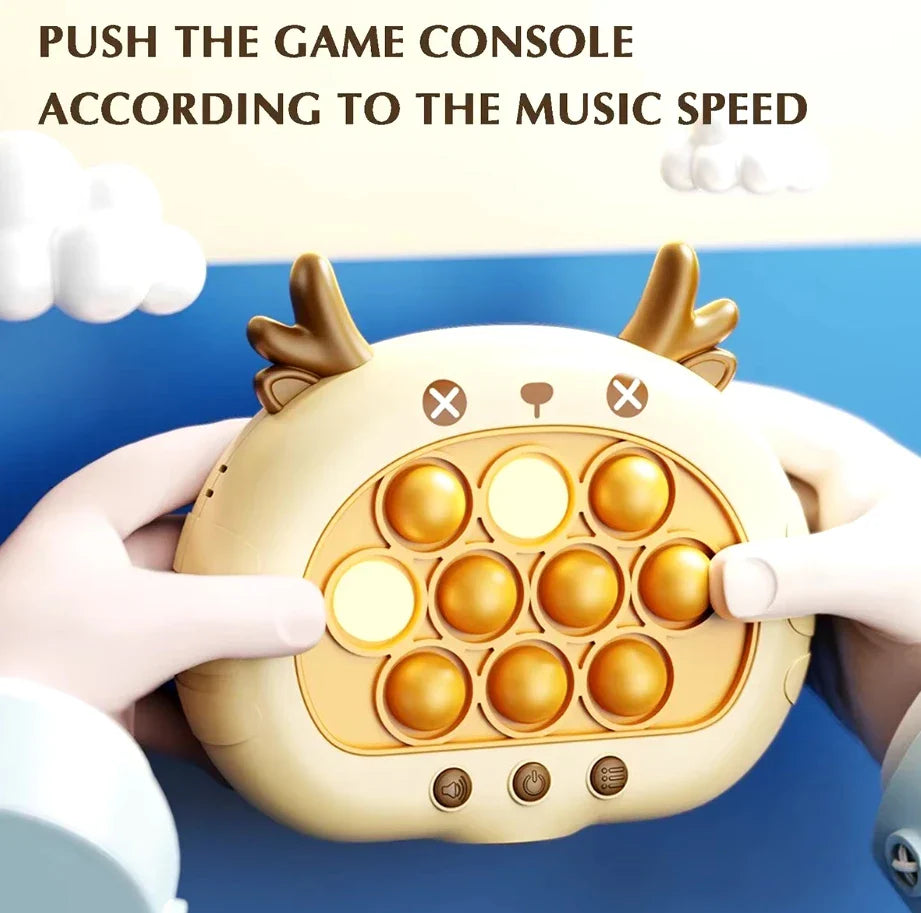 Speed Push Decompression Puzzle Game Console - Engasjerende Klemmeleketøy for Tenåringer og Voksne, Utvikler Koordinasjon og Problemløsningsevner