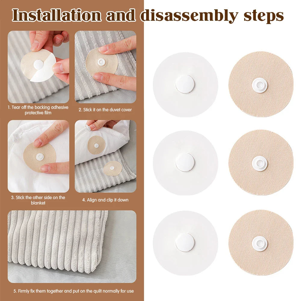 Norvo | Anti Slip Duvet Snapfester