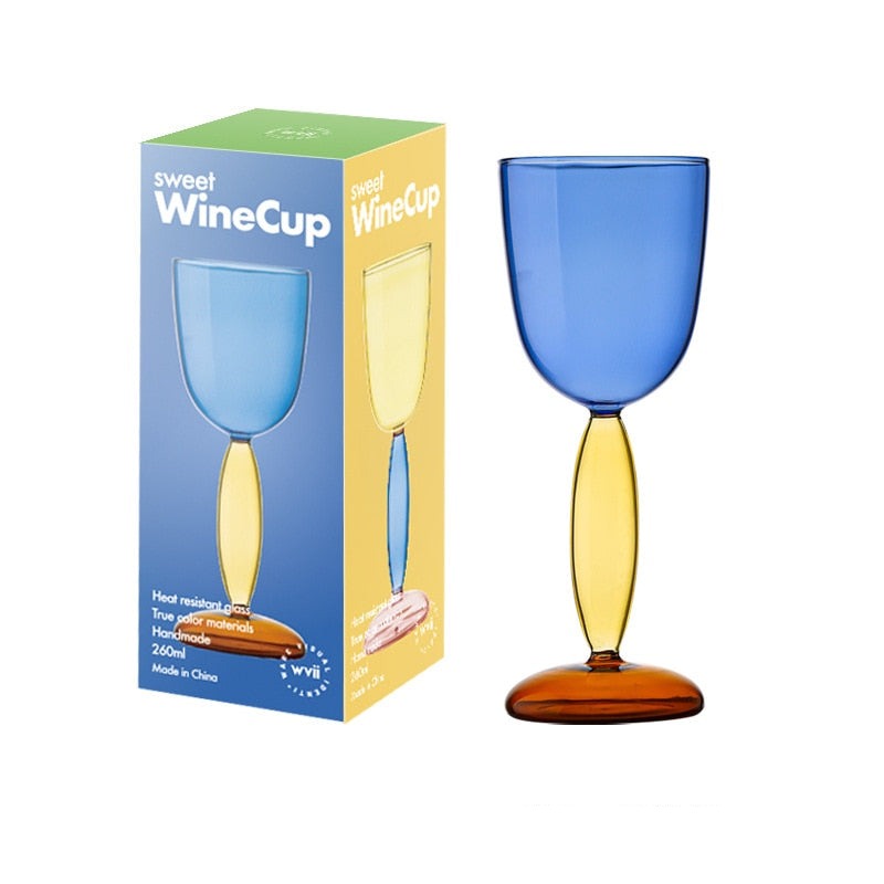 Norvo | Borosilicate 3-Farge Glass - Vin Glass