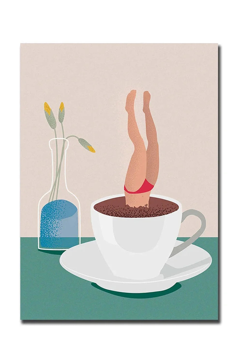 Norvo | God Morgen Kaffe Lerret Plakat