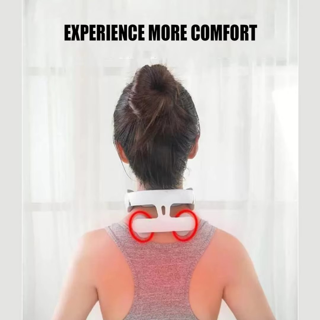 Norvo | Ultimate Avslapning Nakkefor og Skuldermassører, USB Ladbar