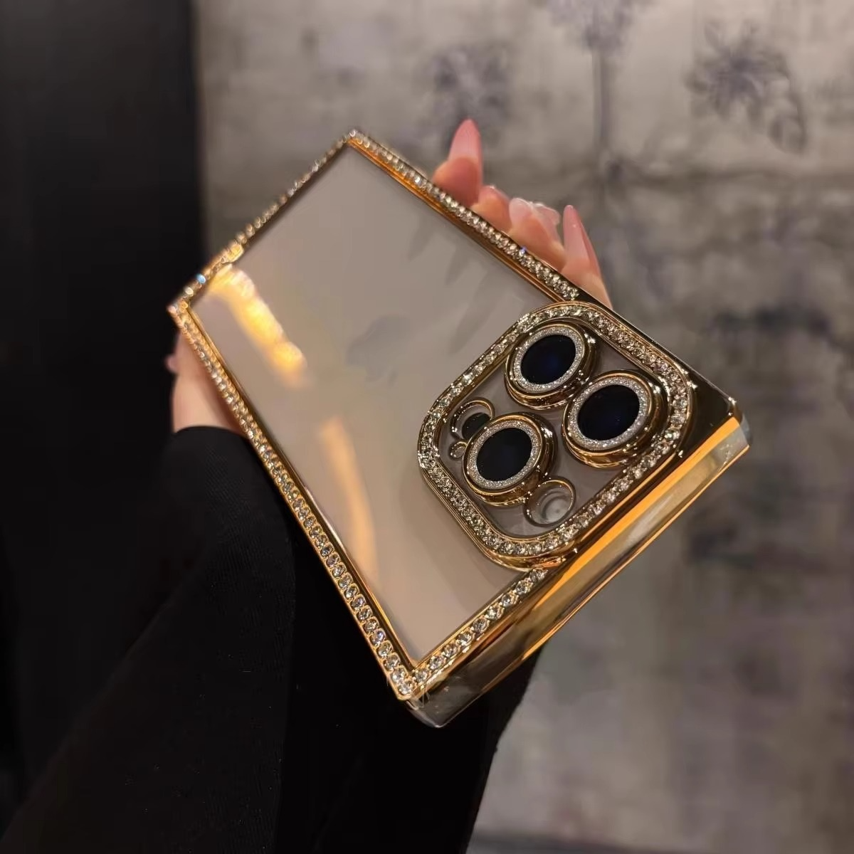 Norvo | Diamond Rhinestone Luxury iPhone-deksel