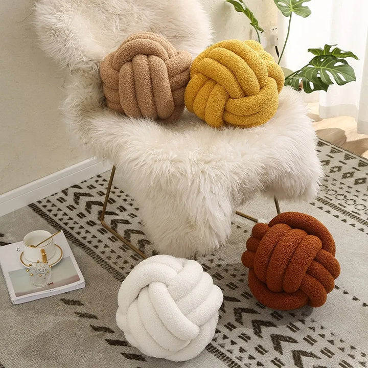 Boucle Taupe Knut Ballpute | Norvo