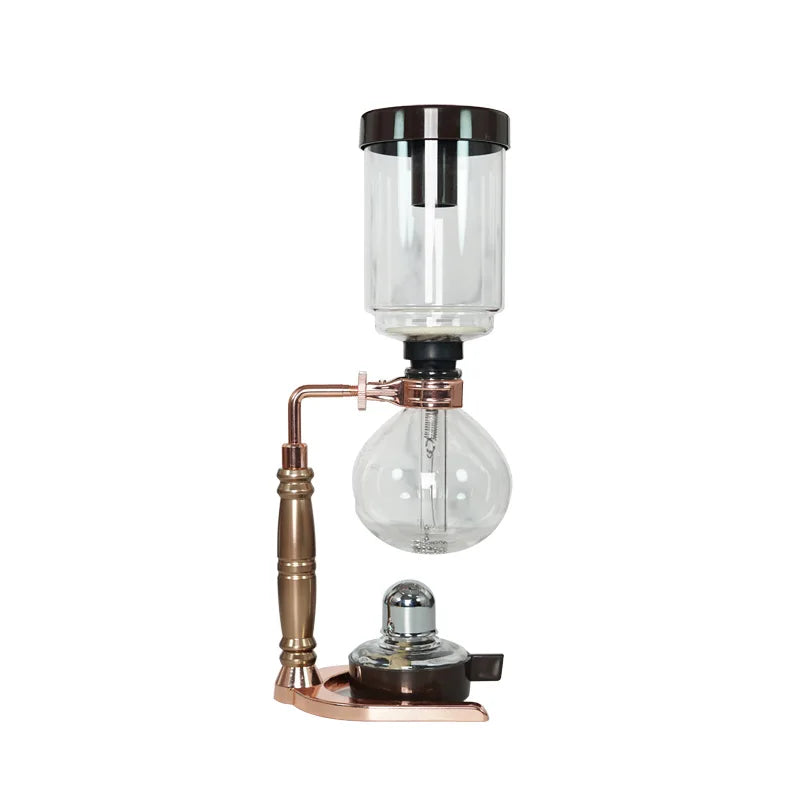 Norvo | Siphon-kaffekoker-set - 3/5 kopper Høyverdig kaffekanne, Barista-kvalitet bryggekanne, Essensielle kaffeaccessoires for kaffielskere