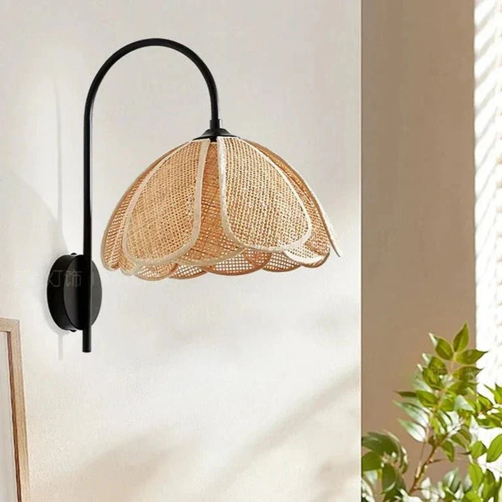 Norvo | LumaFlora - Elegant rotbanglampe - Varm blomsterlig atmosfære