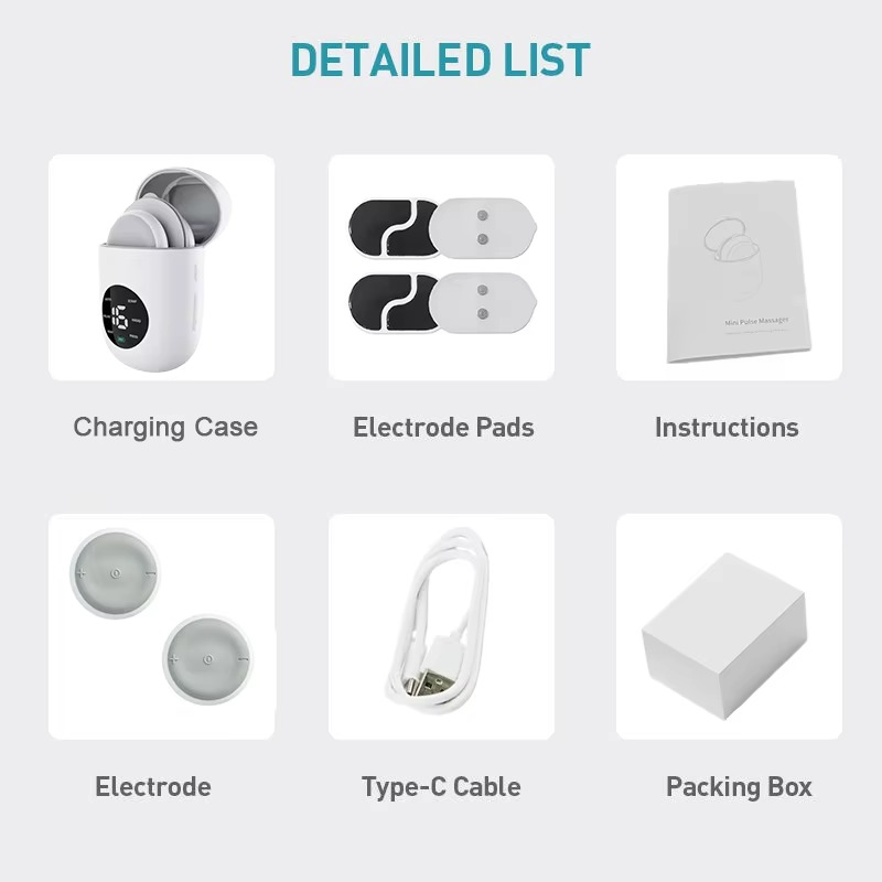 Norvo | Avansert Bærbar EMS Muskelstimulator for Smertelindring & Restitusjon