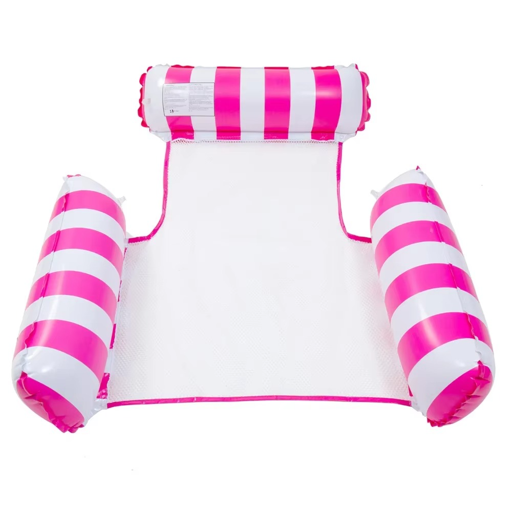 Norvo | Oppblåsbar Vann Hengekøye Recliner Basseng Flyt Lounge Sengeplass