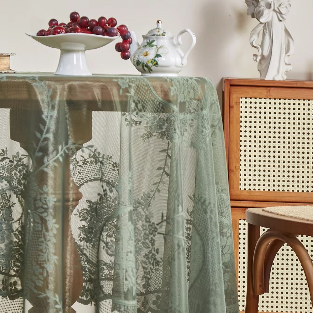Norvo | Gjennomsiktig Kantblonde Rund Blomstertablett