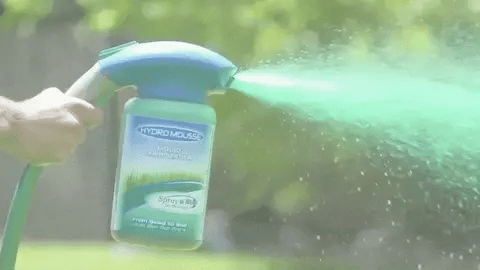 Norvo | Liquid Lawn Hydro Mousse Spray On Grass Seed | Enkel påføring for flekkete plener og områder med høy trafikk