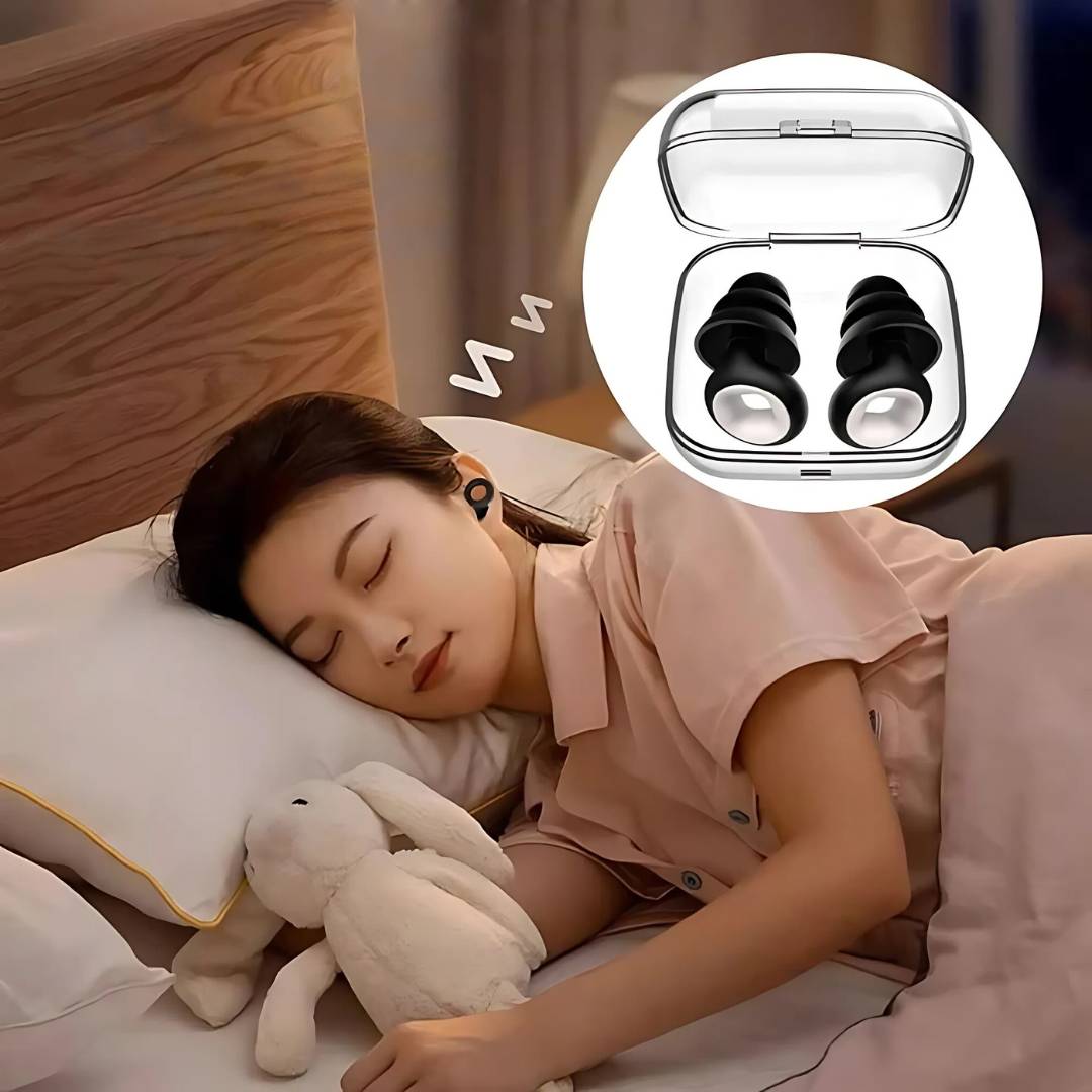 Norvo | Støydempende Soveørepropper for Behagelig Hvile | SilentGuard Ørepropper for Bedre Søvn & Lydblokkerings