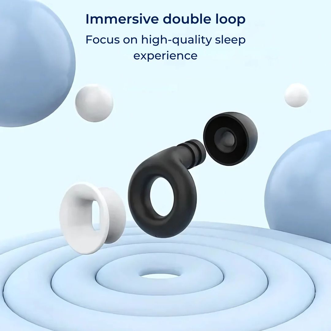 Norvo | Støydempende Soveørepropper for Behagelig Hvile | SilentGuard Ørepropper for Bedre Søvn & Lydblokkerings