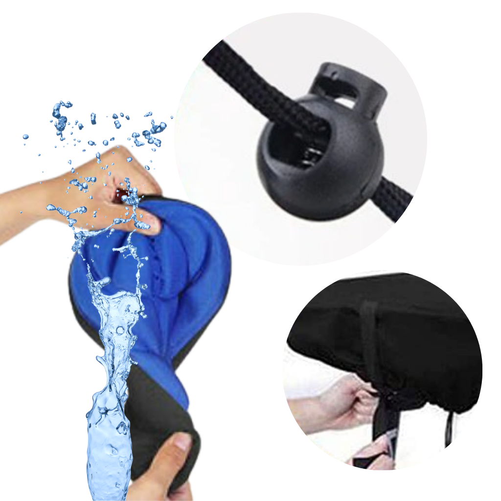 Silikon gel polstret sykkelsete