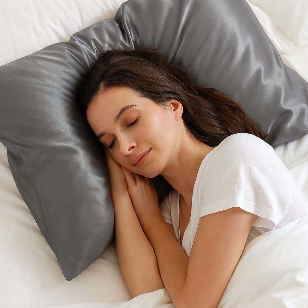 Norvo | Silke Putetrekk Mulberry Hårbeskyttelse Kjølende Anti-Aging Sengetøy Deksel