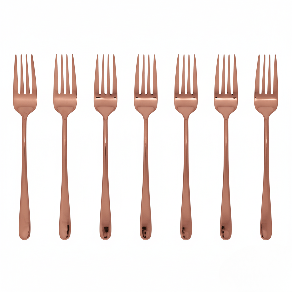 Norvo | Noble middagsgaffel med robust, blank overflate