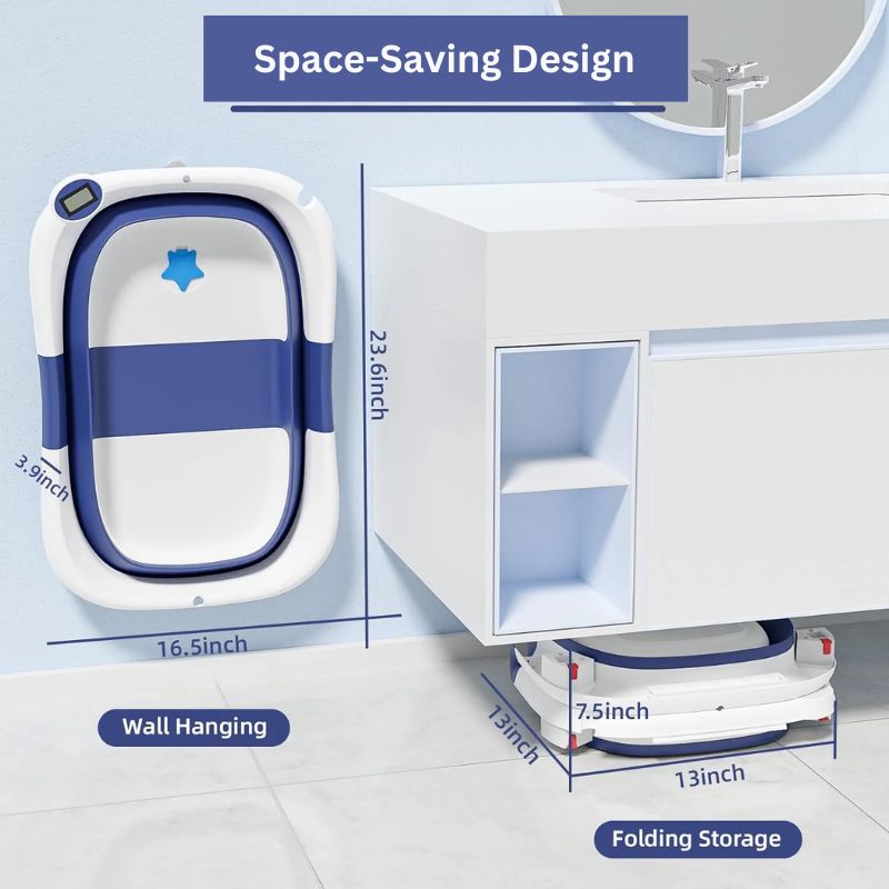 Norvo | Baby Badekar med Termometer