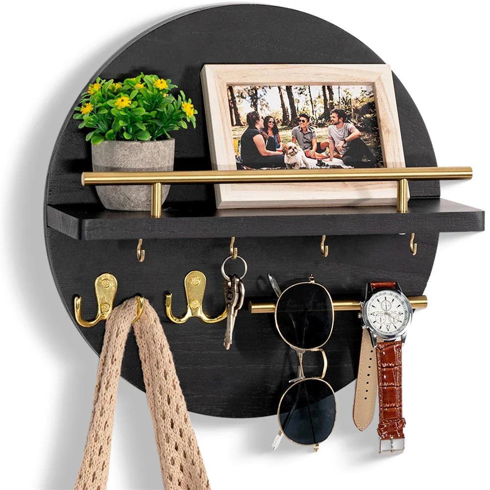 Norvo | EcoKey Trevegg Nøkkelholder – Bærekraftig Design & Minimalistisk Hjemorganisering