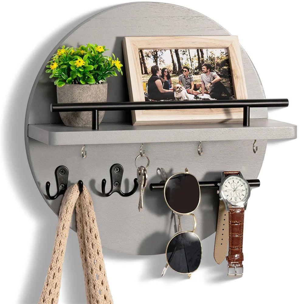 Norvo | EcoKey Trevegg Nøkkelholder – Bærekraftig Design & Minimalistisk Hjemorganisering