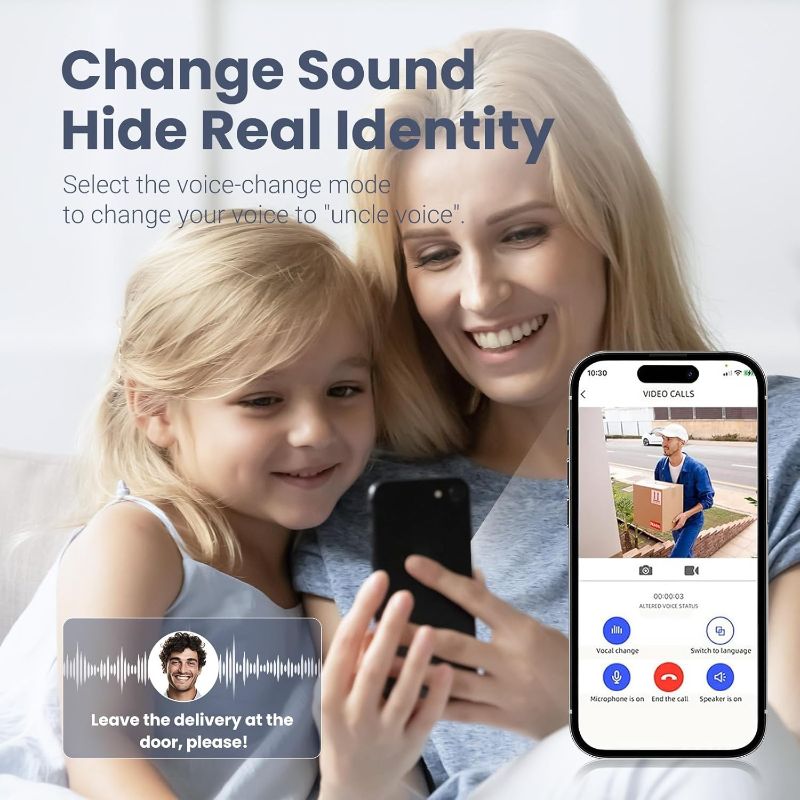 Norvo | DoorSight Pro – HD Video og To-Vei Lyd for Hjemmesikkerhet