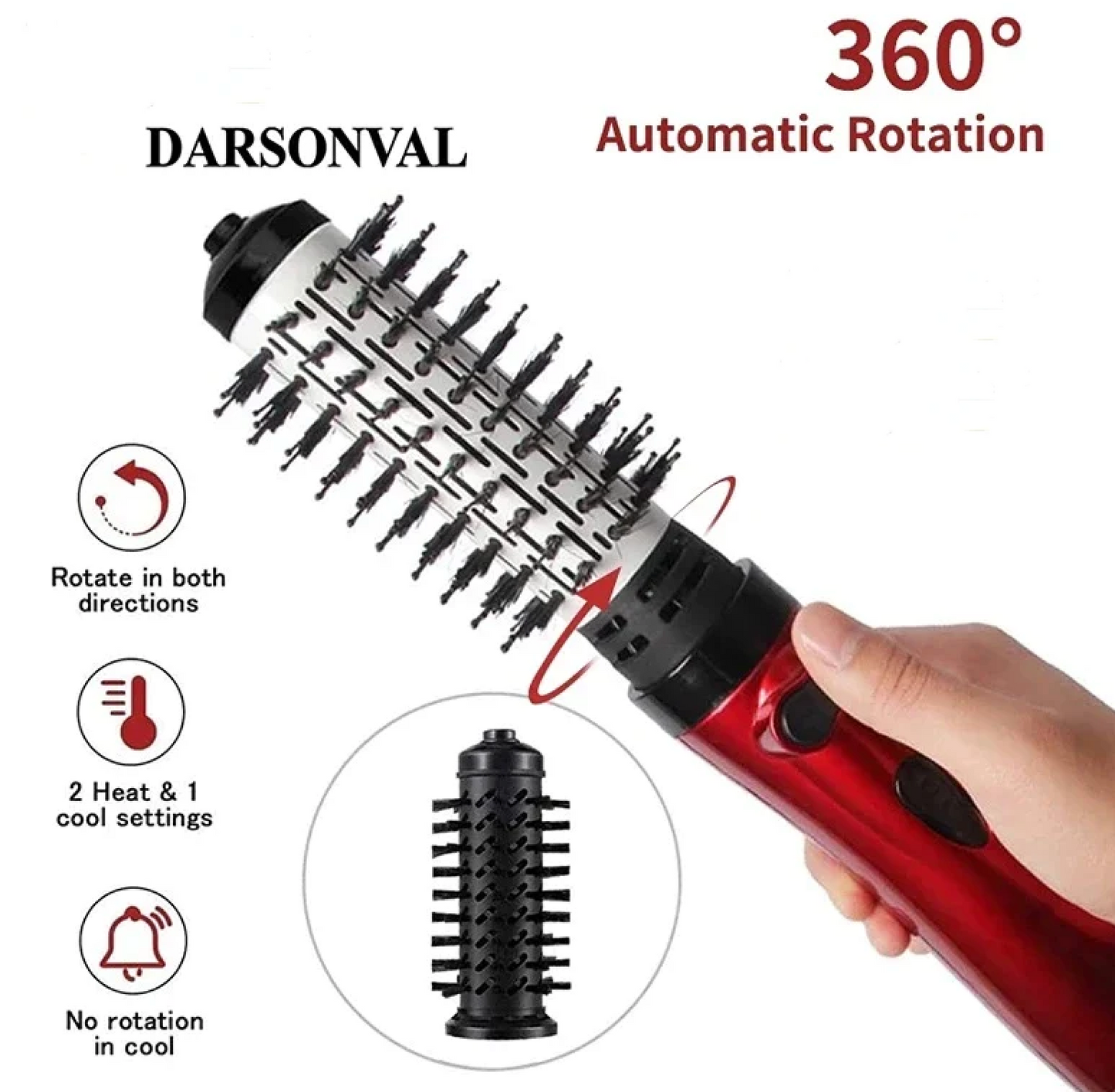 Norvo | GlamBrush️ Vakkert hår umiddelbart