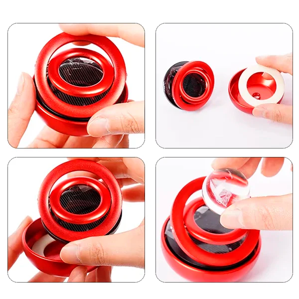 Norvo | Bil Luftrenser med Solroterende Design