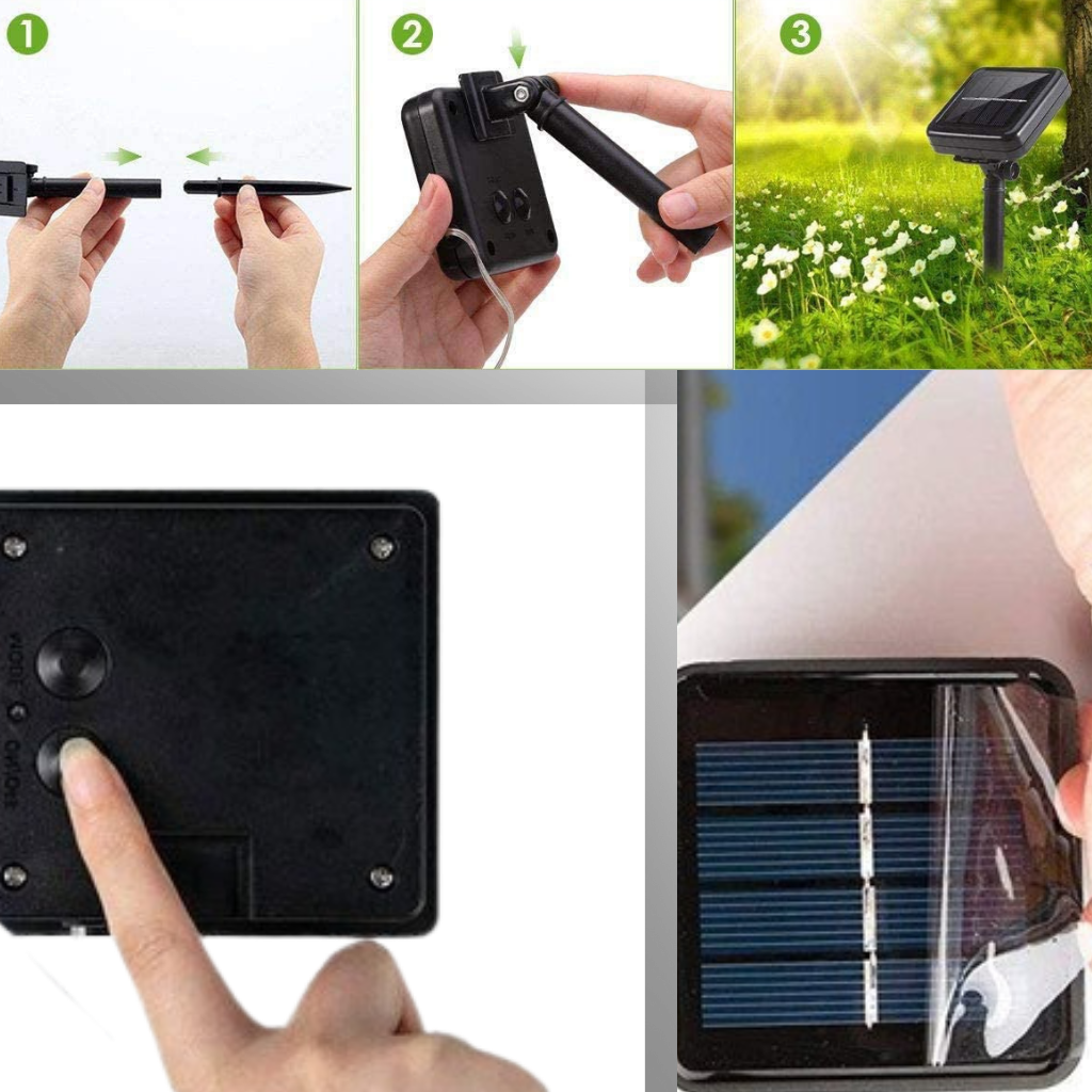 Solcelle LED lyslenke
