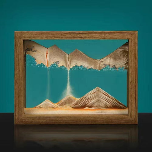 Norvo | Massivt tre 3D roterende sandmaleri