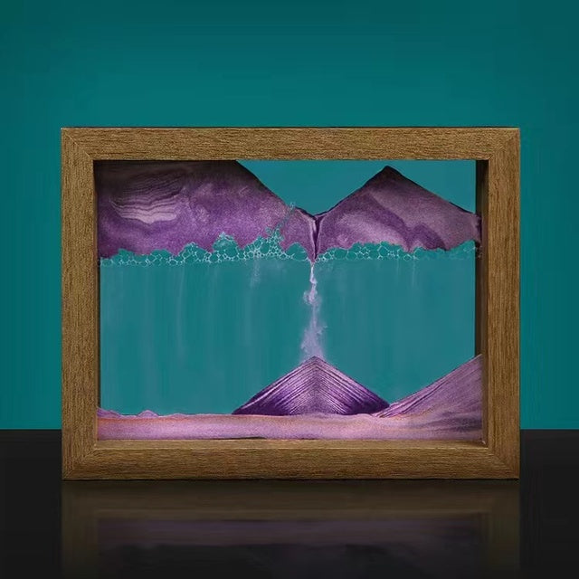 Norvo | Massivt tre 3D roterende sandmaleri