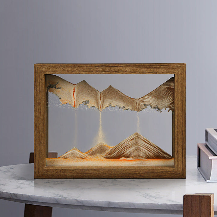 Norvo | Massivt tre 3D roterende sandmaleri