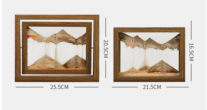 Norvo | Massivt tre 3D roterende sandmaleri