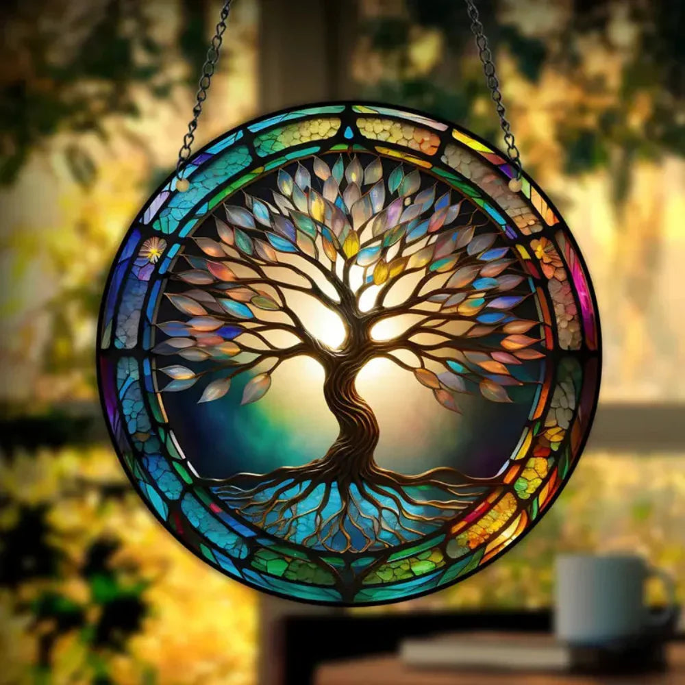 Norvo | Sunshine Catcher – Krystallvindu Ornament med Regnbuelyseffekter