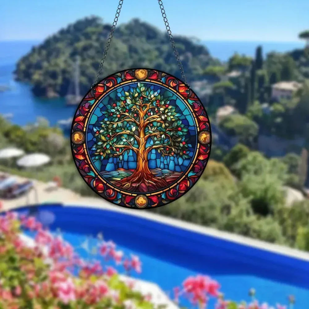 Norvo | Sunshine Catcher – Krystallvindu Ornament med Regnbuelyseffekter
