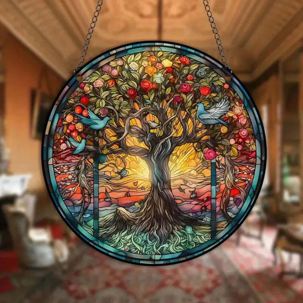 Norvo | Sunshine Catcher – Krystallvindu Ornament med Regnbuelyseffekter
