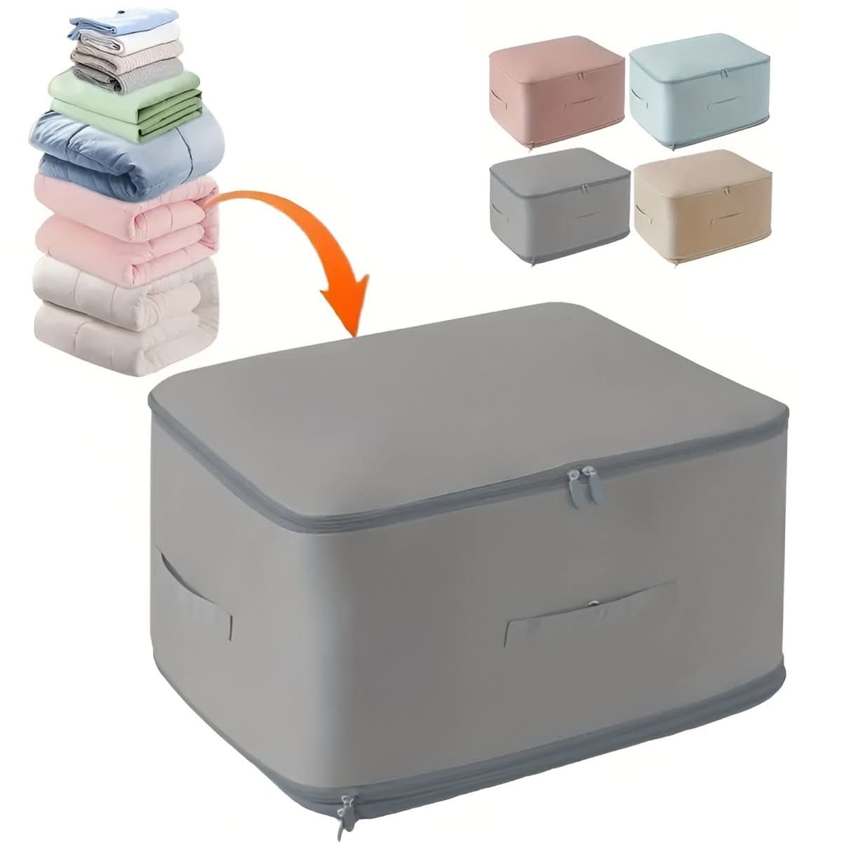 Norvo | Kompresjonslagringsposer for klær og sengetøy med opptil 50% volumreduksjon