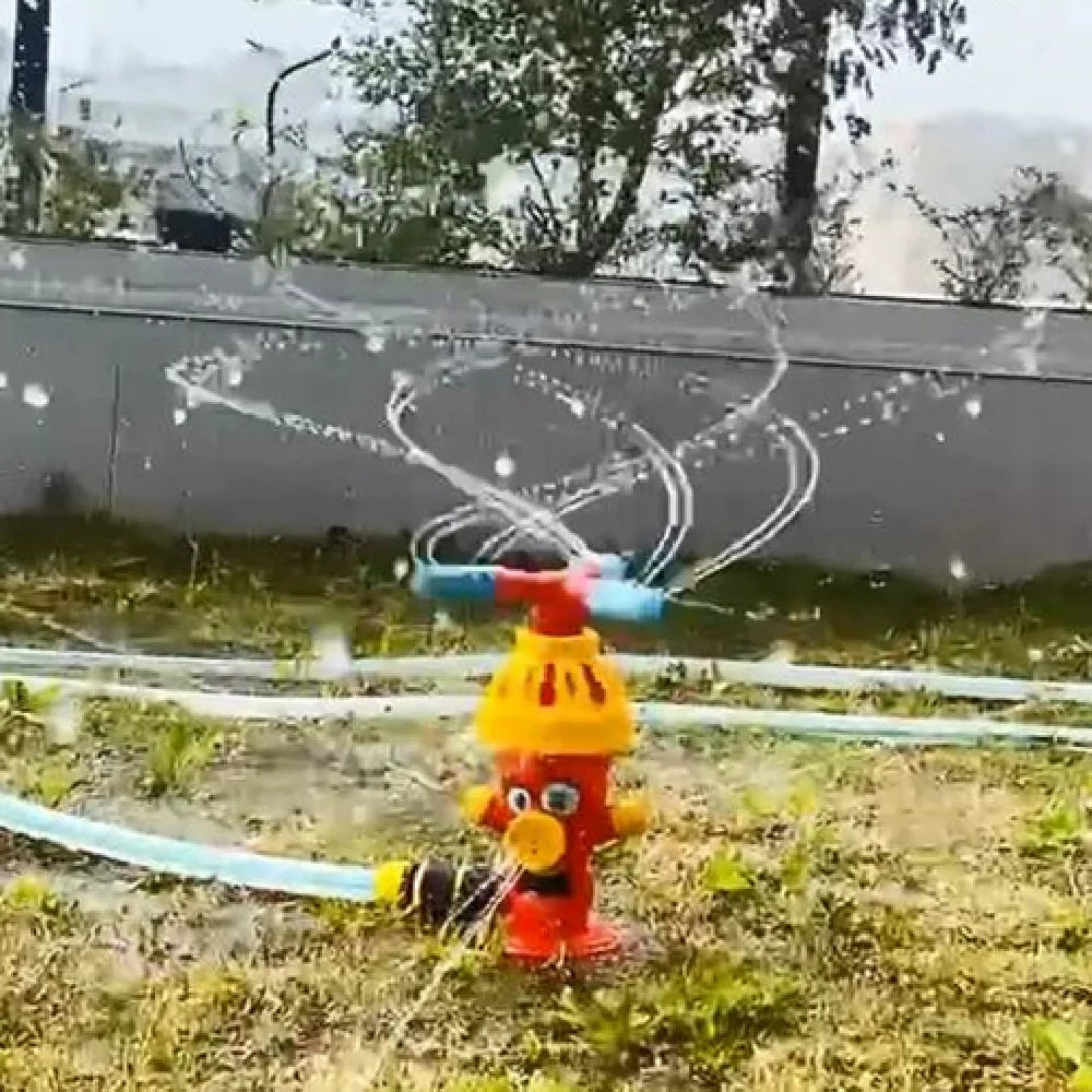 Norvo | WaterHero | Lekfull Hagefontene for Barn - Tegneserie Hydrant med Enkel Installasjon og Tilbehør for Forfriskende Moro i Hagen