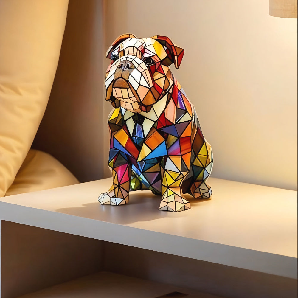 Norvo | Bølgen Glasslampe Hundedesign Moderne Dekorativ Bordbelysning