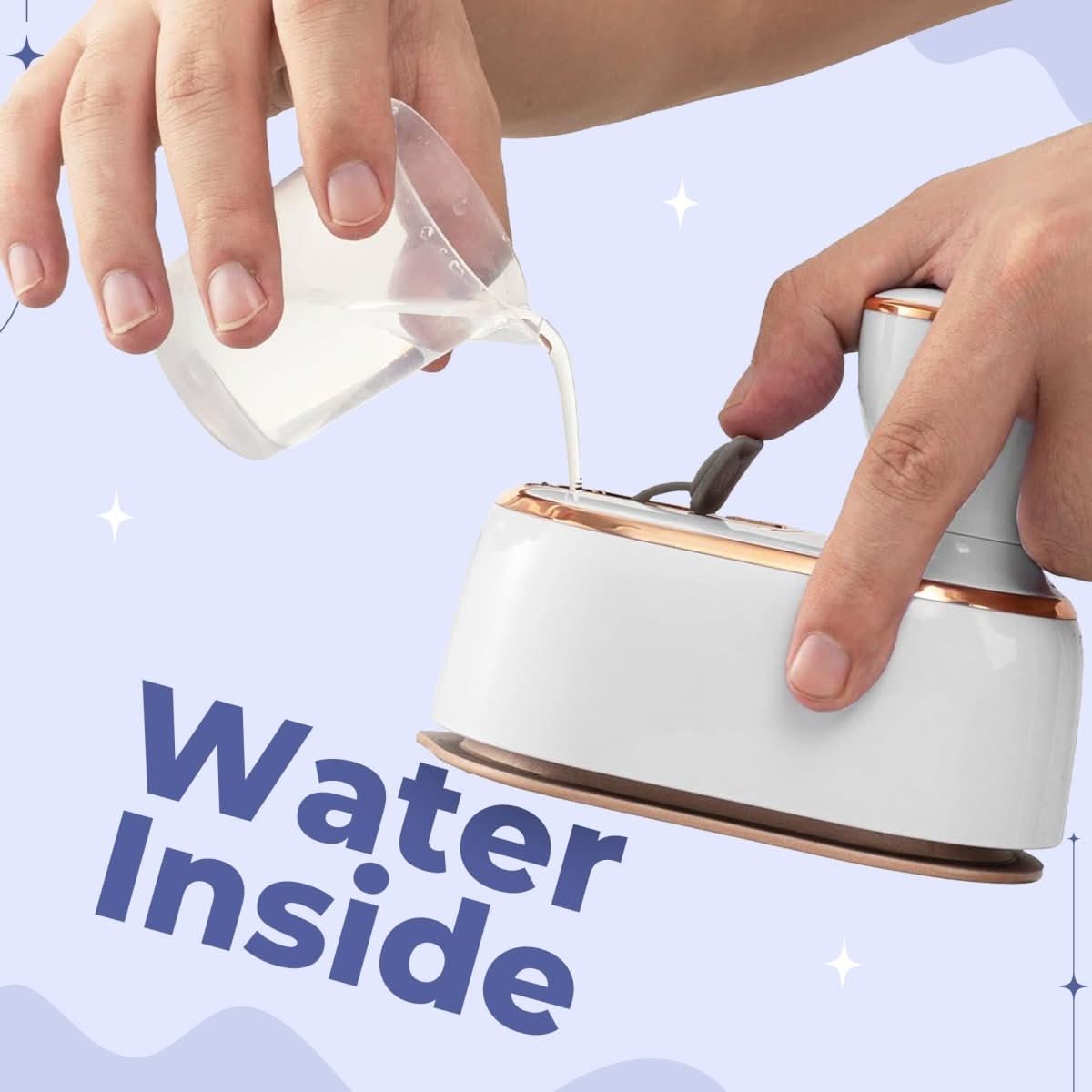 Norvo | Bærbar reise dampkoker for krøllete antrekk