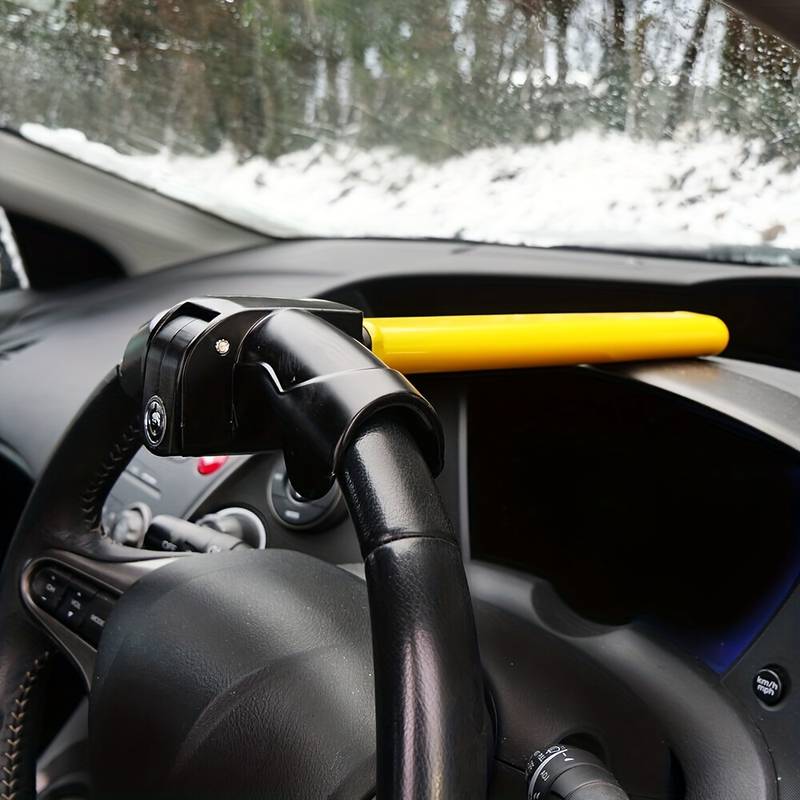 Norvo | Universell rattlås - Tungt anti-tyveri enhet for biler, lastebiler og SUV-er