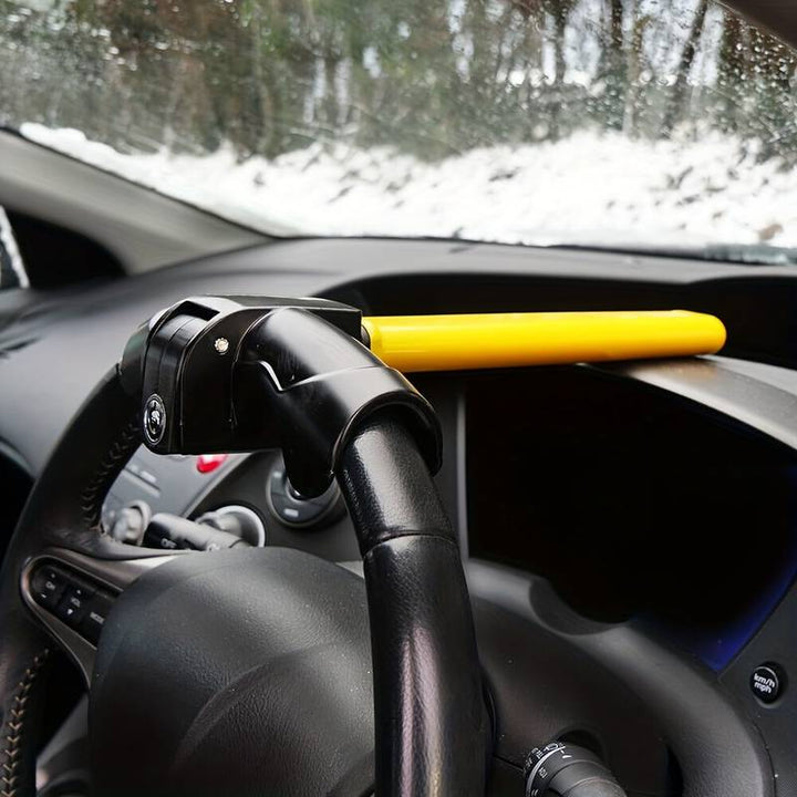 Norvo | Universell rattlås - Tungt anti-tyveri enhet for biler, lastebiler og SUV-er