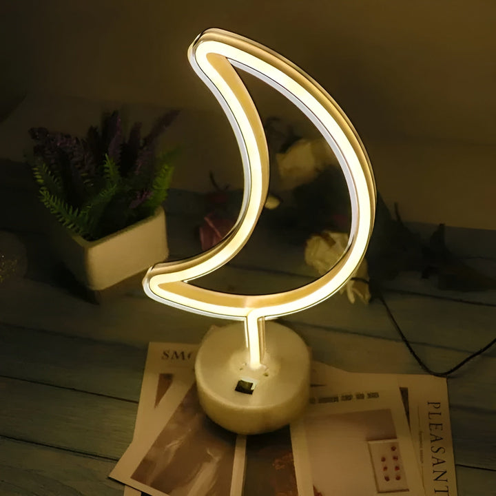 Norvo Light - Hjem og Bar Dekor Neon Lysende Skilt med Base