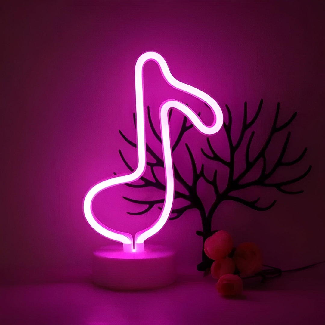 Norvo Light - Hjem og Bar Dekor Neon Lysende Skilt med Base