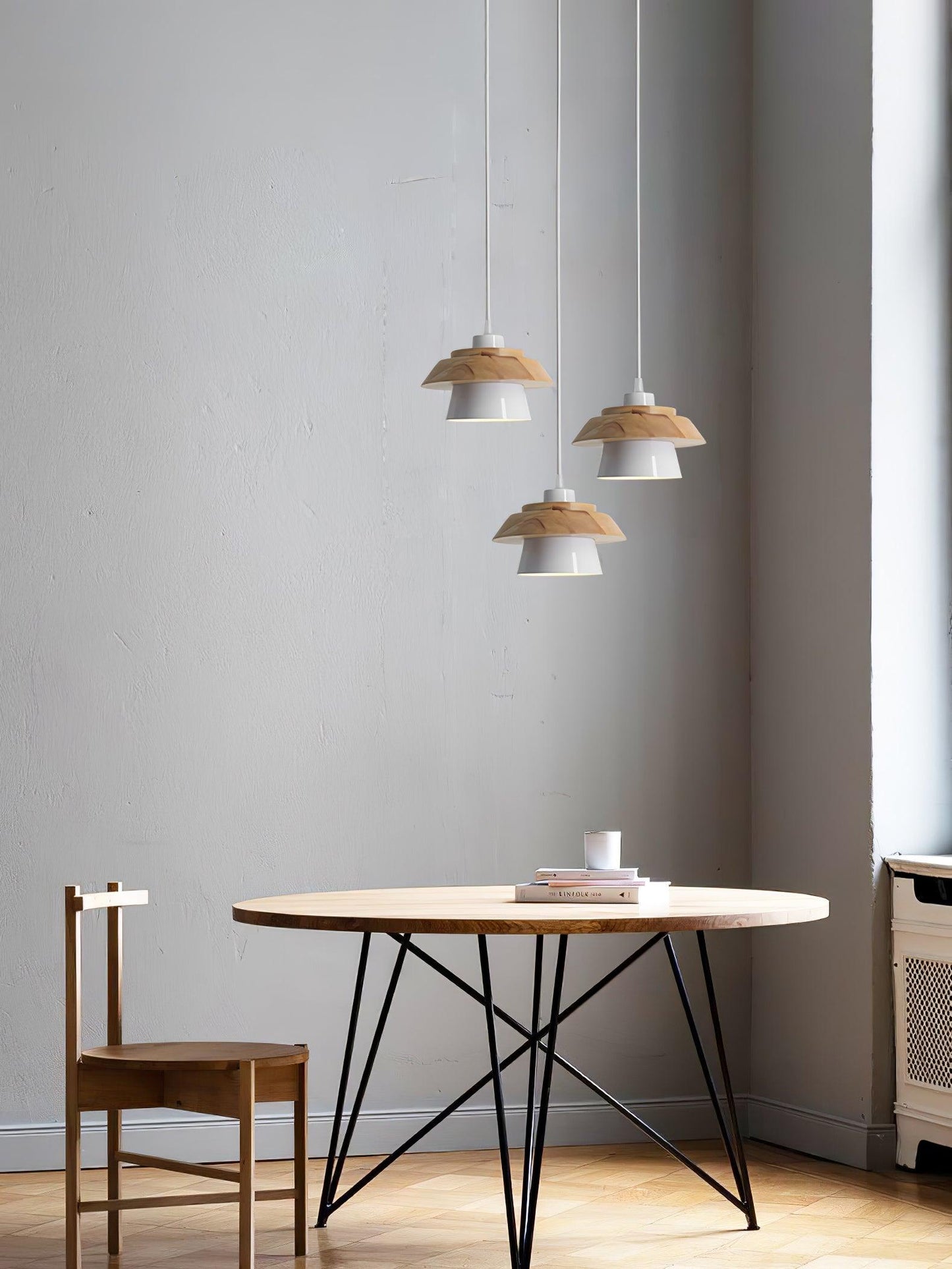 Norvo | NordicMacaron Luksus Taklampe - Skandinavisk Design med Trefinish