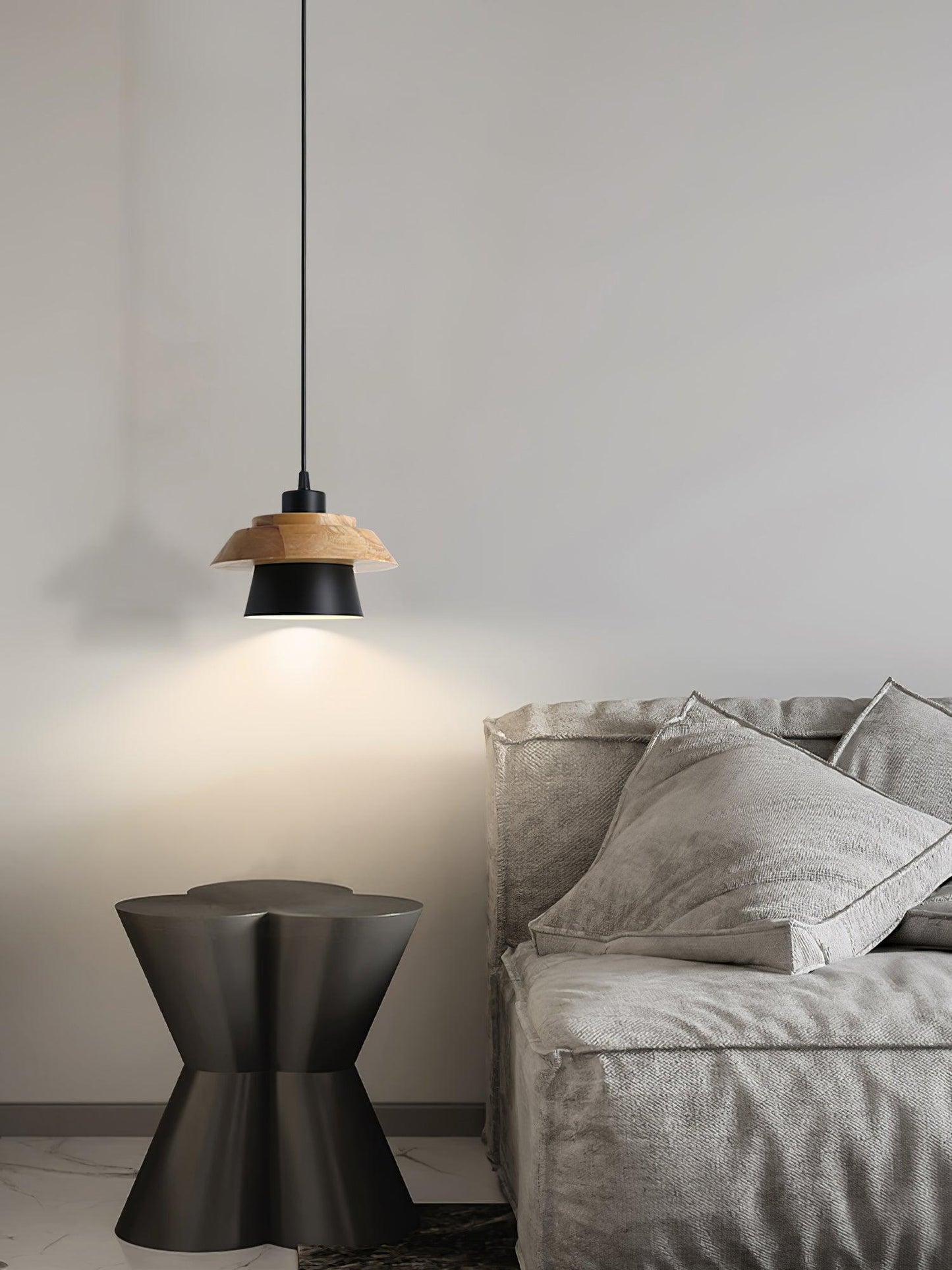 Norvo | NordicMacaron Luksus Taklampe - Skandinavisk Design med Trefinish
