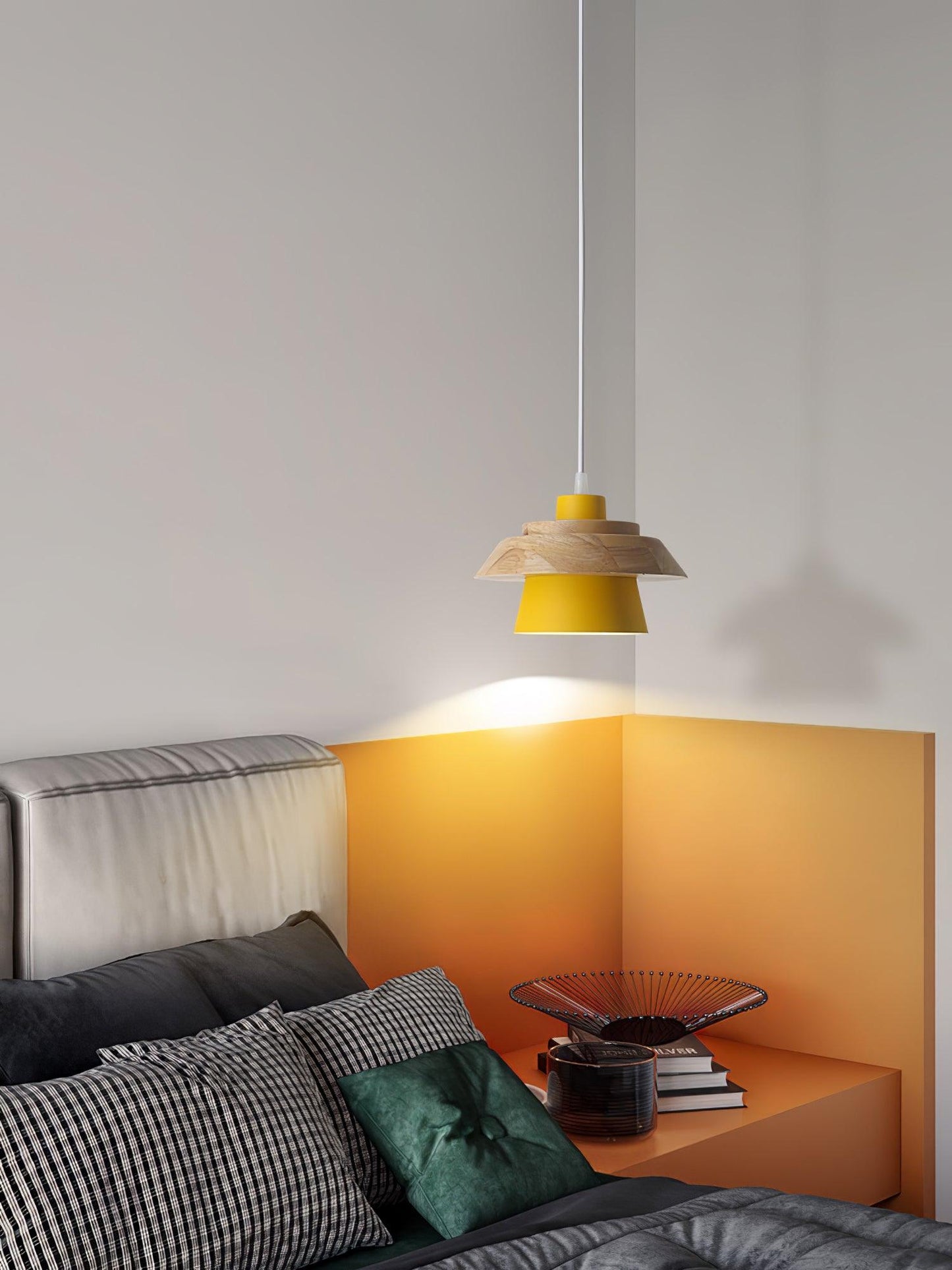 Norvo | NordicMacaron Luksus Taklampe - Skandinavisk Design med Trefinish